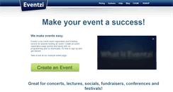 Desktop Screenshot of eventzi.com